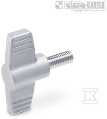 Барашковий гвинт GN 835-58-M10-20-MT - Z041277